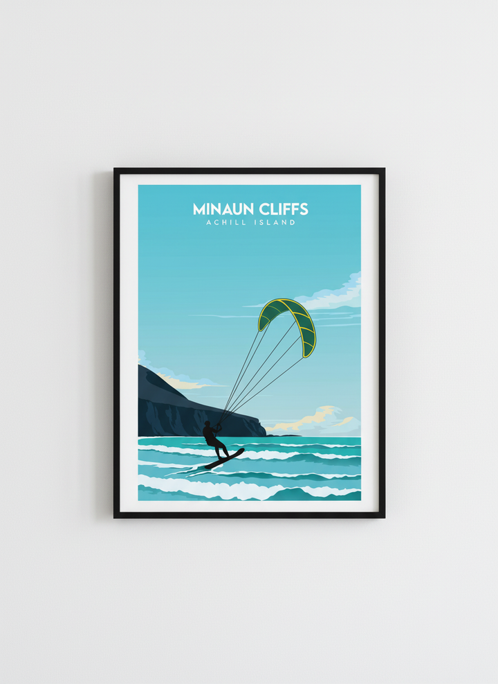 Minaun Cliffs Poster