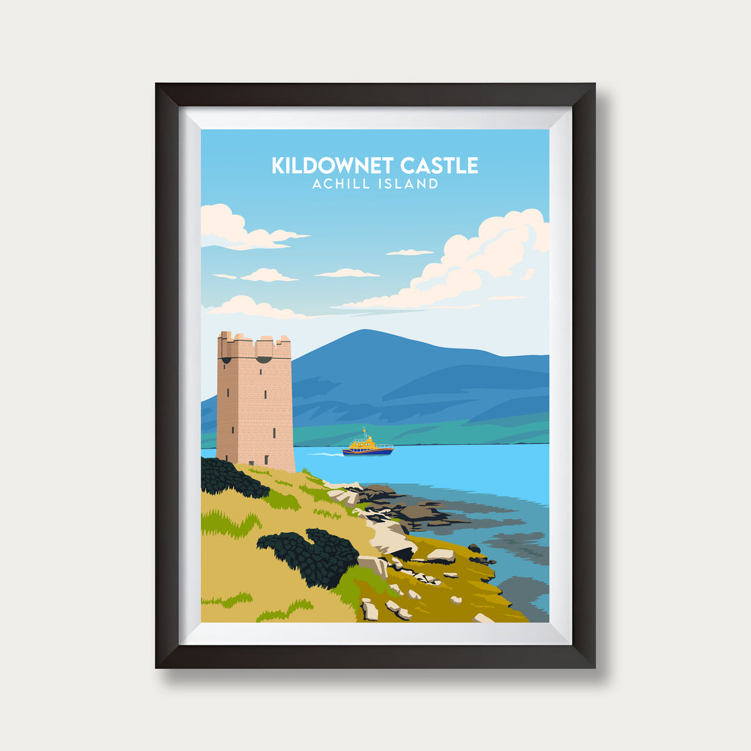 Kildownet Castle Poster