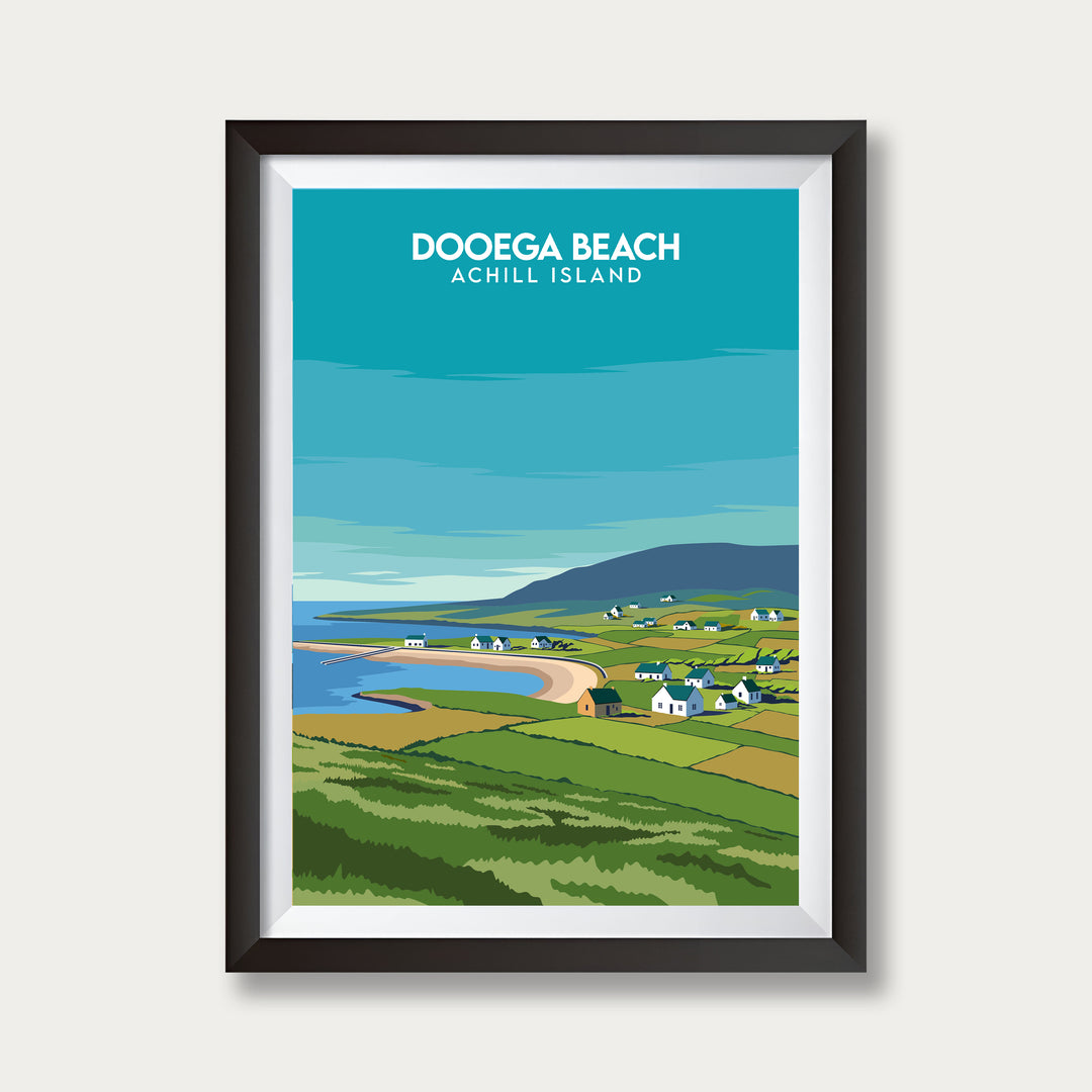 Dooega Beach Poster