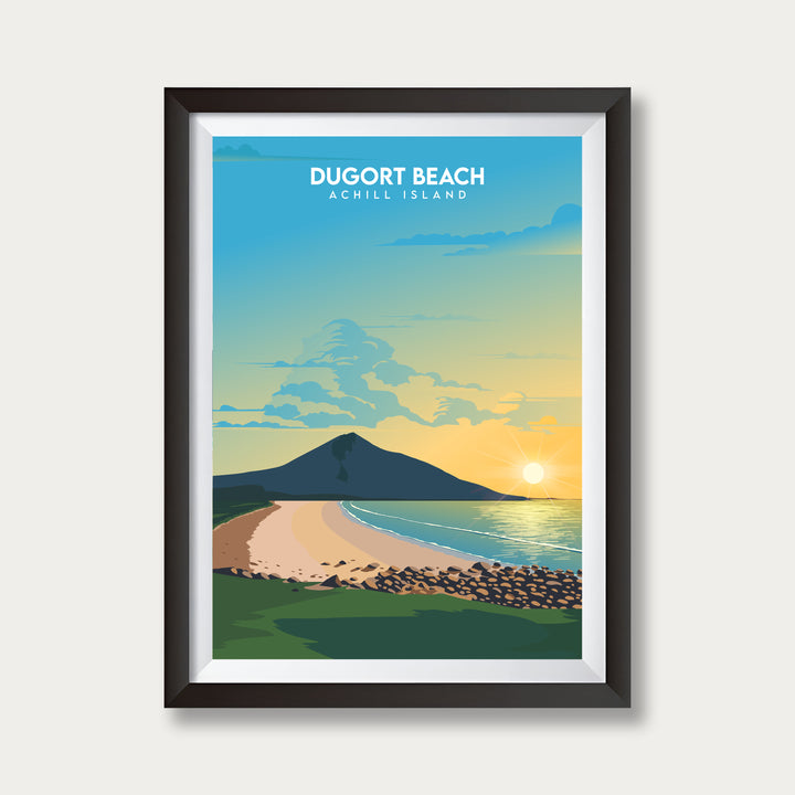 Dugort Beach Poster