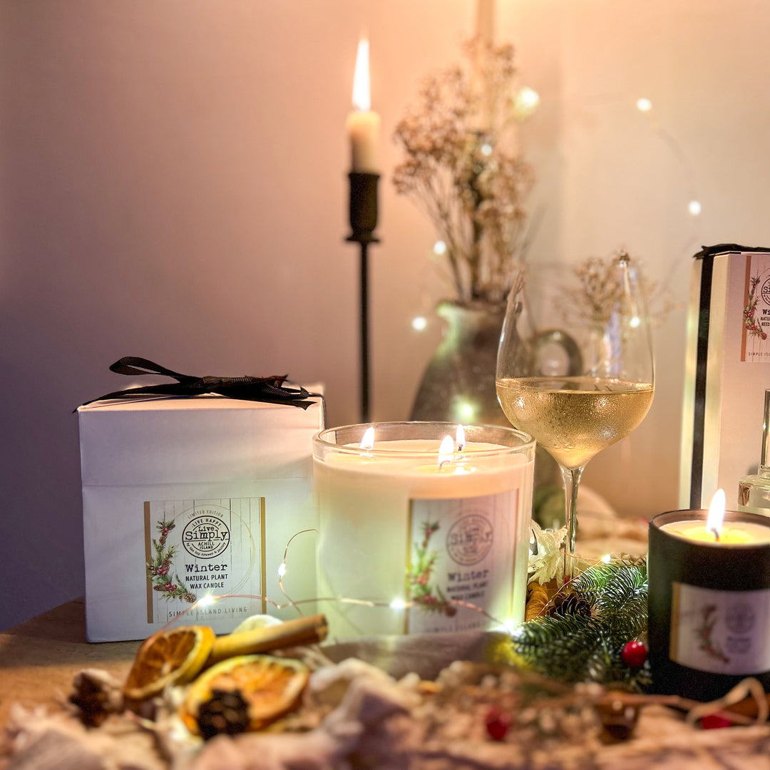 Luxury Triple Wick Winter Fragrance Candle