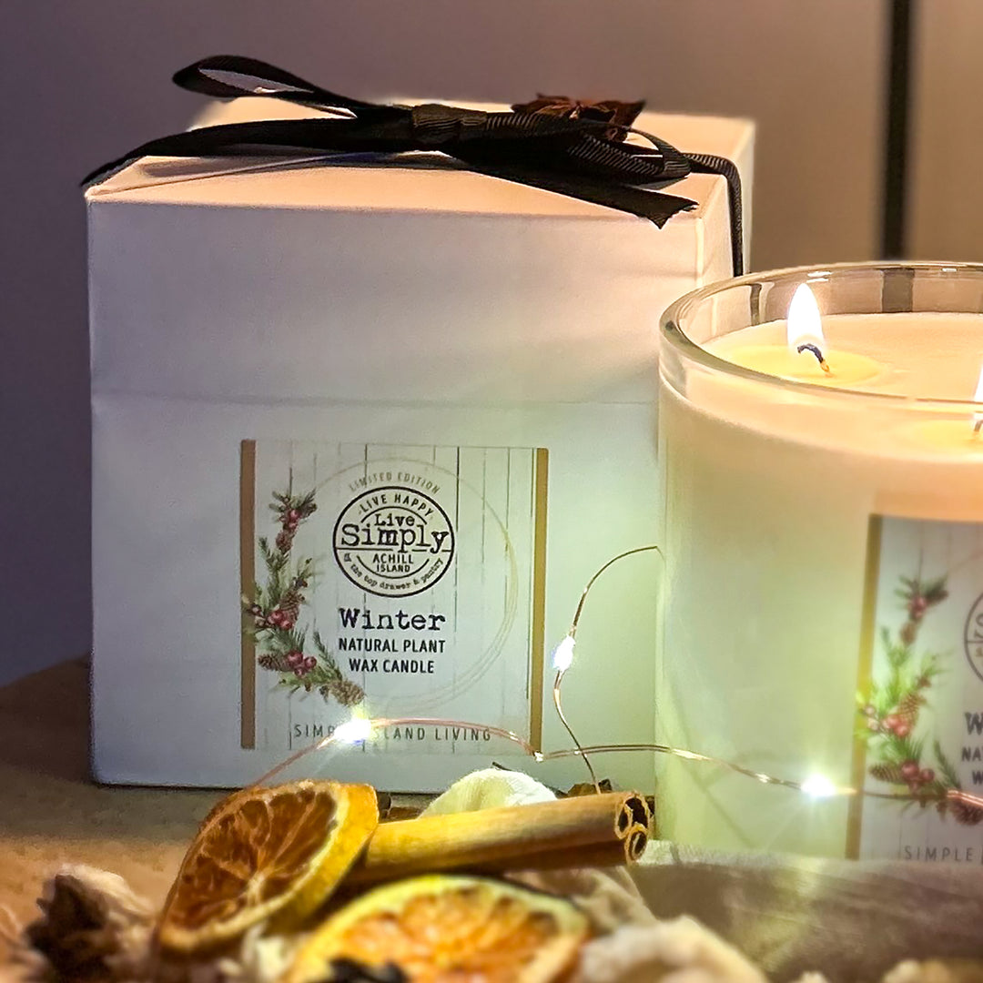 Luxury Triple Wick Winter Fragrance Candle