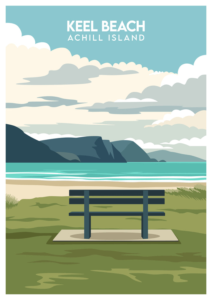 Keel Beach Poster