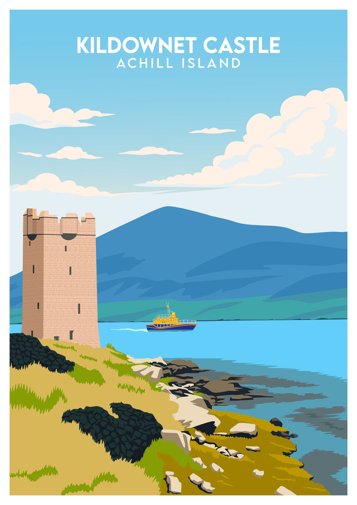 Kildownet Castle Poster